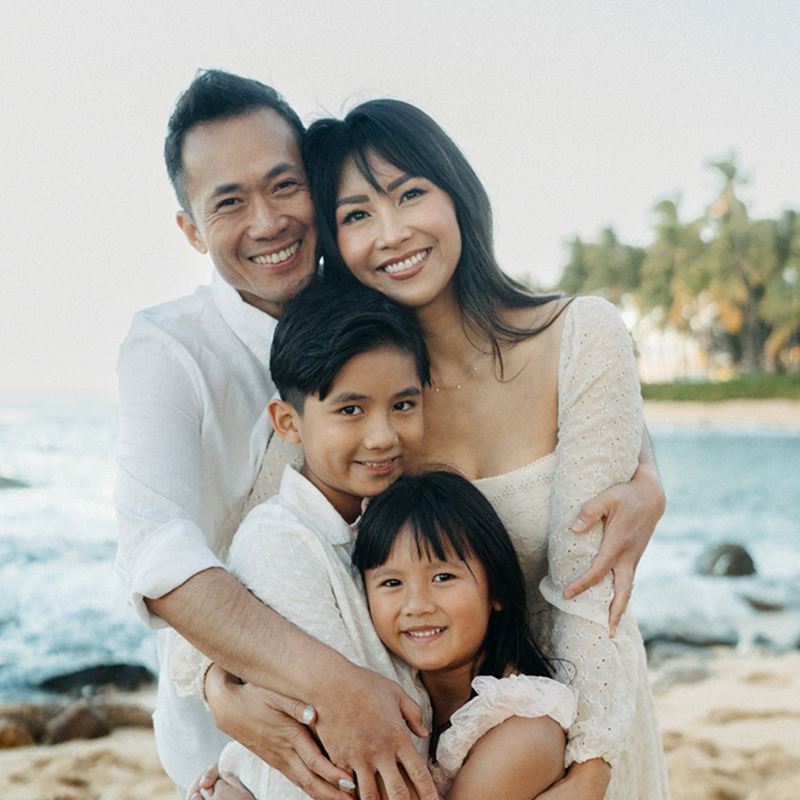 Dr. Ricky Tin and family